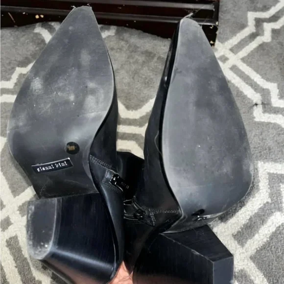 Gianni Bini Black Heeled Boots - Picture 4 of 4